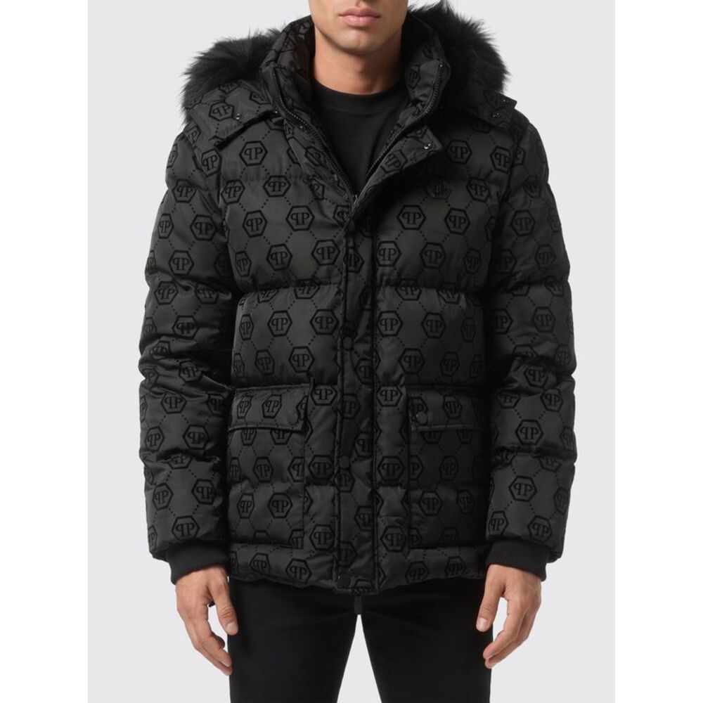 Philipp Plein Jacket Men Black